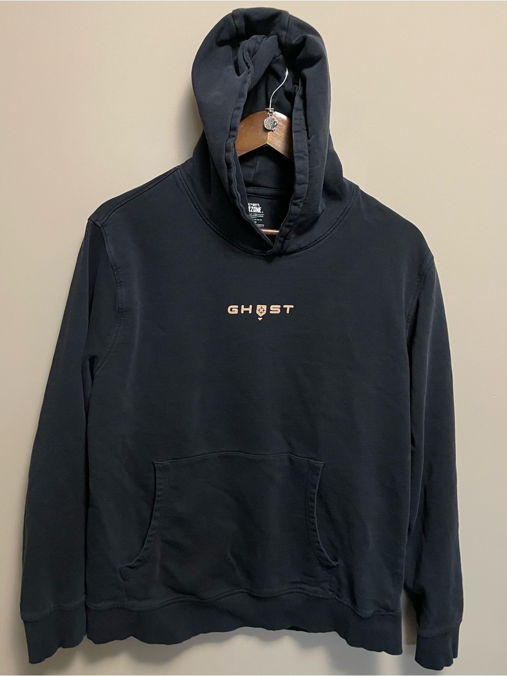 Call of Duty War Zone Ghost Black Hoodie Men’s XL